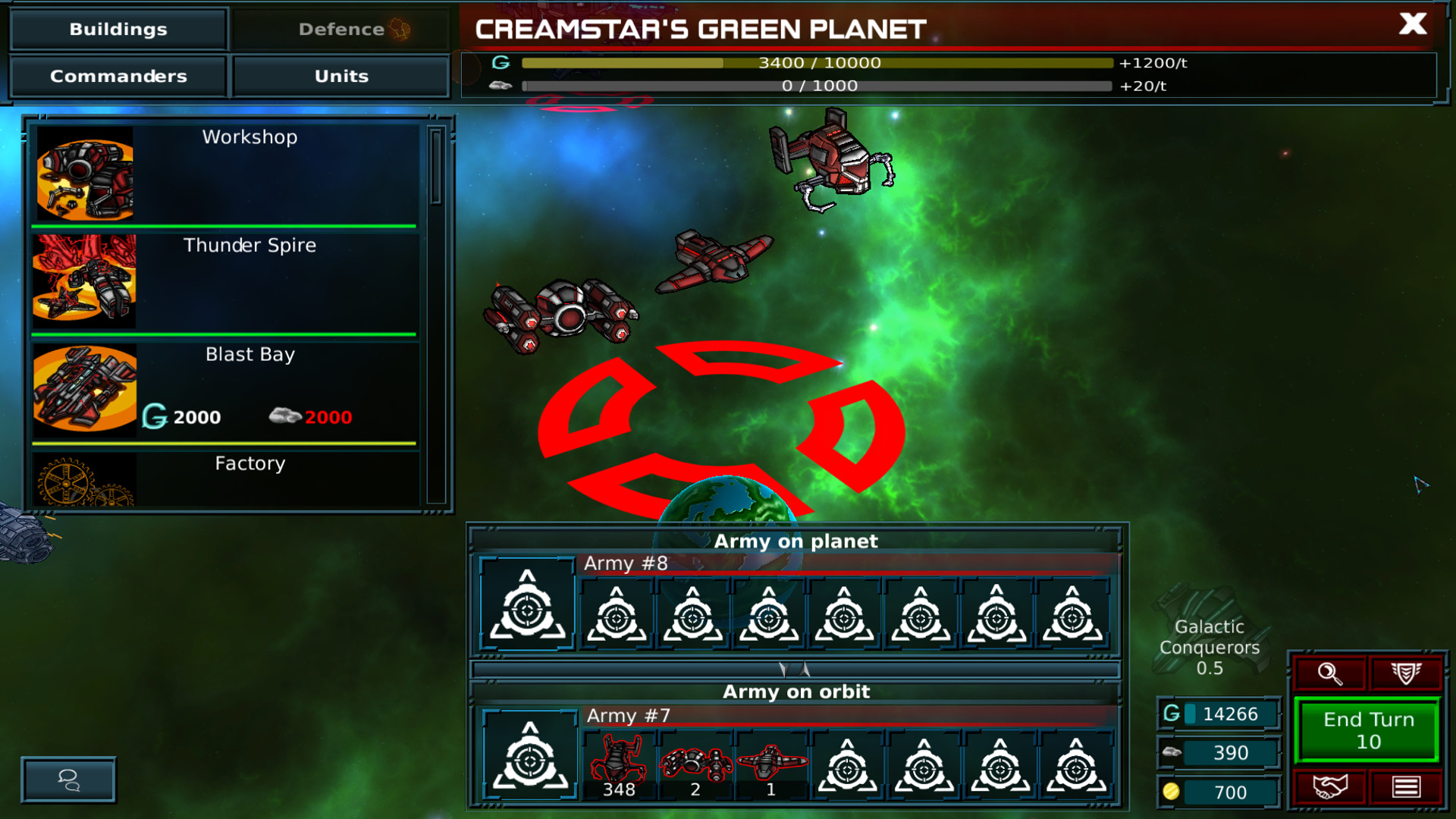 Скриншот из игры Galactic Conquerors - 33