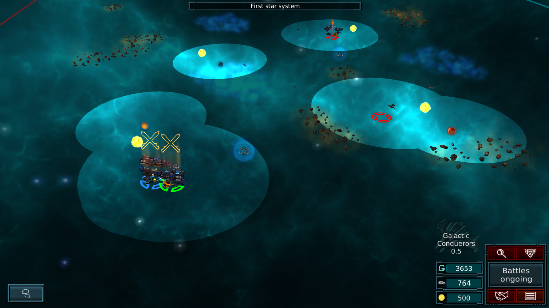 Скриншот из игры Galactic Conquerors - 36