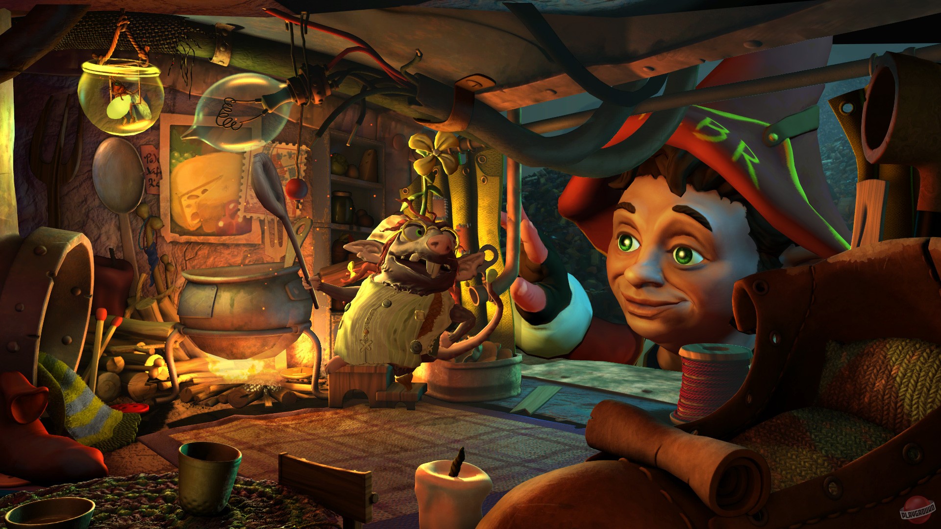 Скриншот из игры The Book of Unwritten Tales 2 - 24