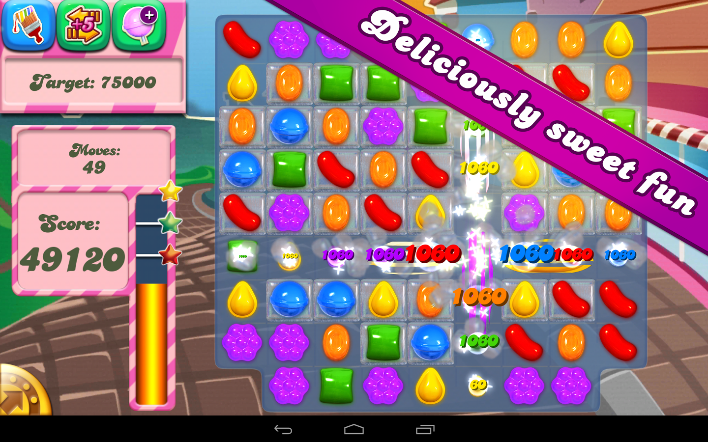 Скриншот из игры Candy Crush Saga - 1