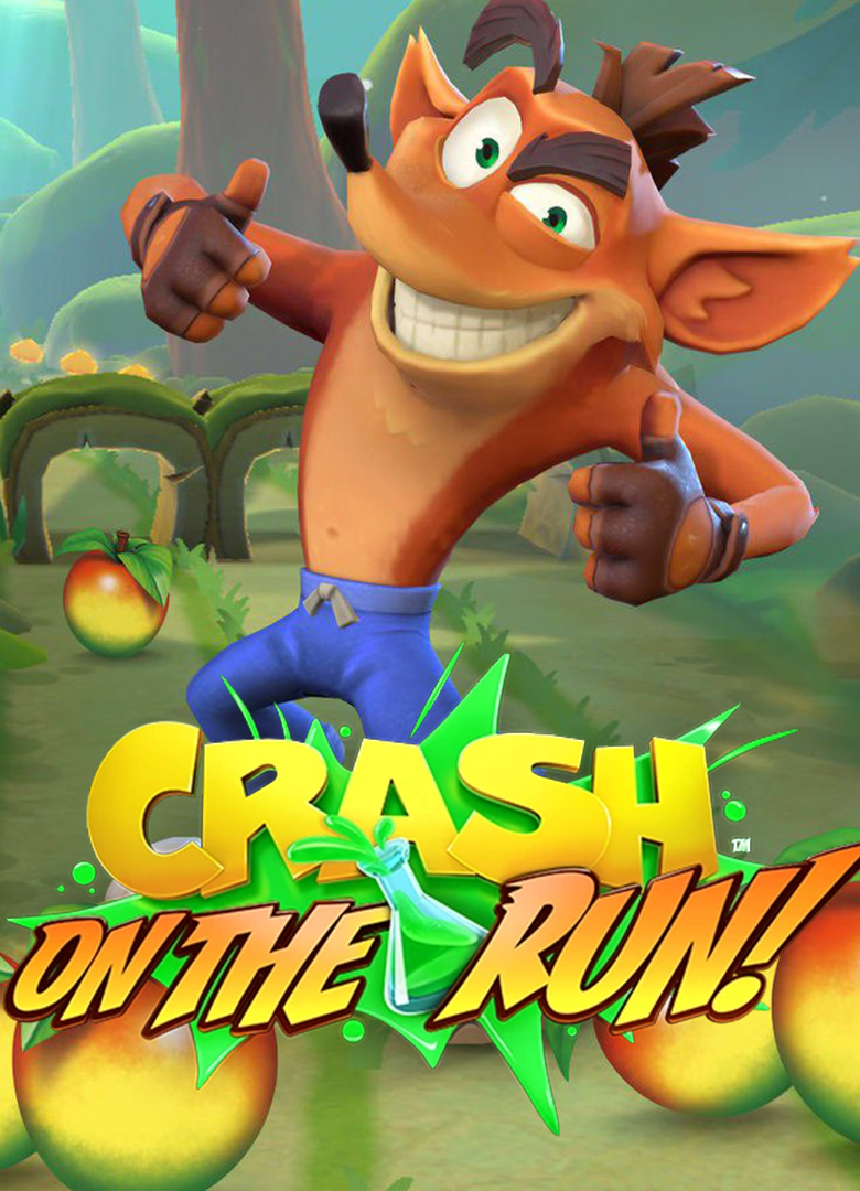 Обложка игры Crash Bandicoot: On the Run!