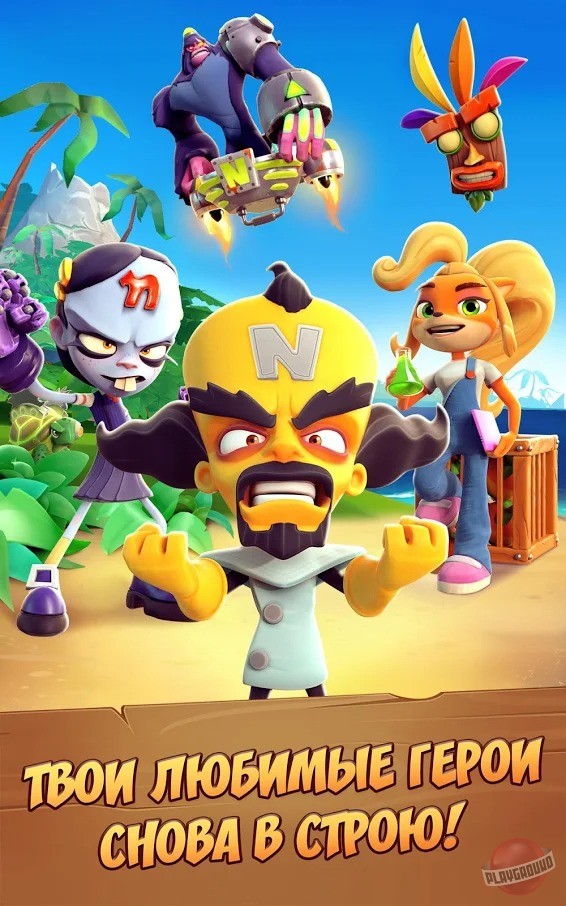 Скриншот из игры Crash Bandicoot: On the Run! - 14