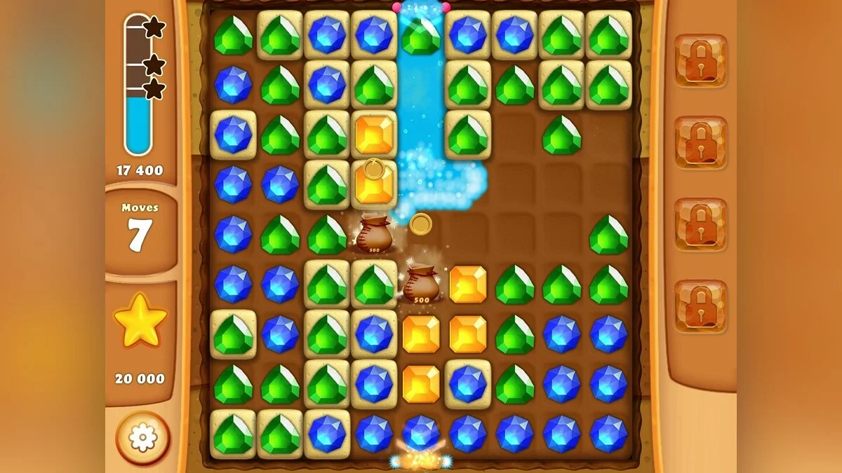 Скриншот из игры Diamond Digger Saga - 15