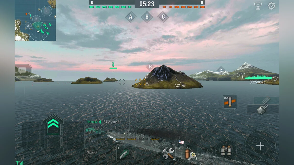 Скриншот из игры World of Warships Blitz - 14