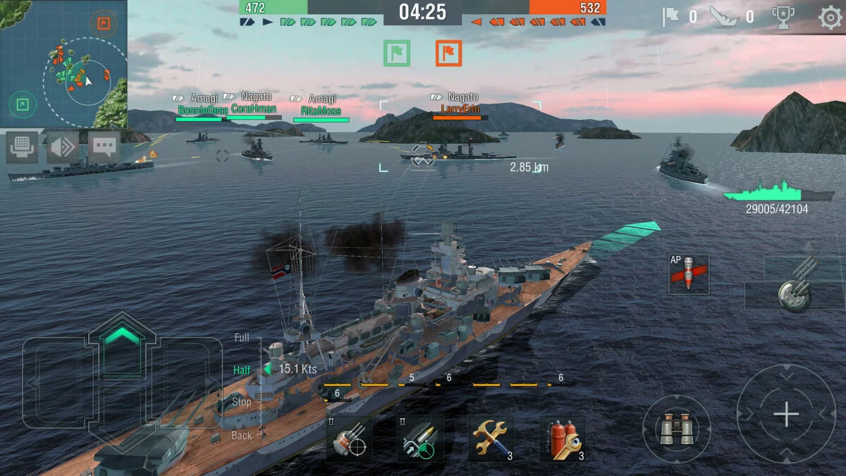 Скриншот из игры World of Warships Blitz - 21