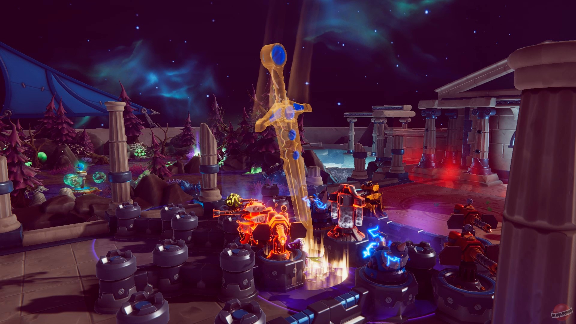 Скриншот из игры Skydome - 10