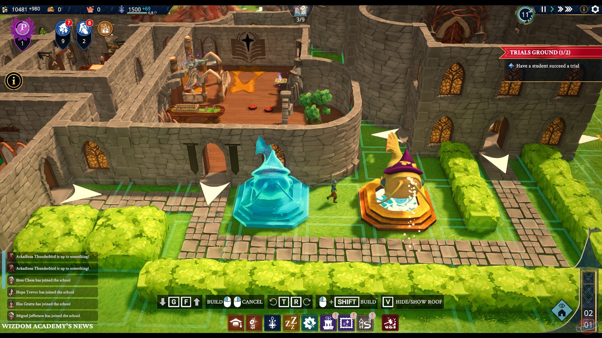 Скриншот из игры Wizdom Academy - 5