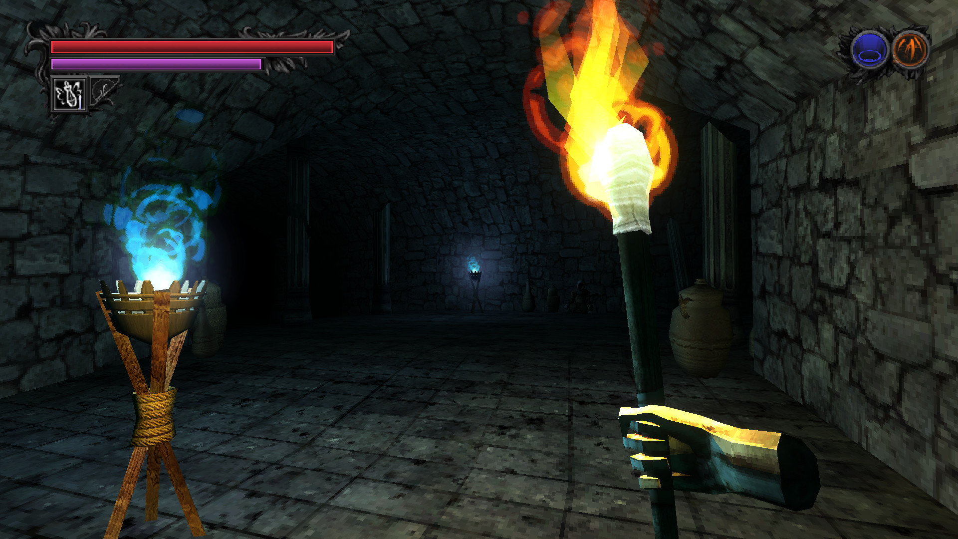 Скриншот из игры Lunacid - 2