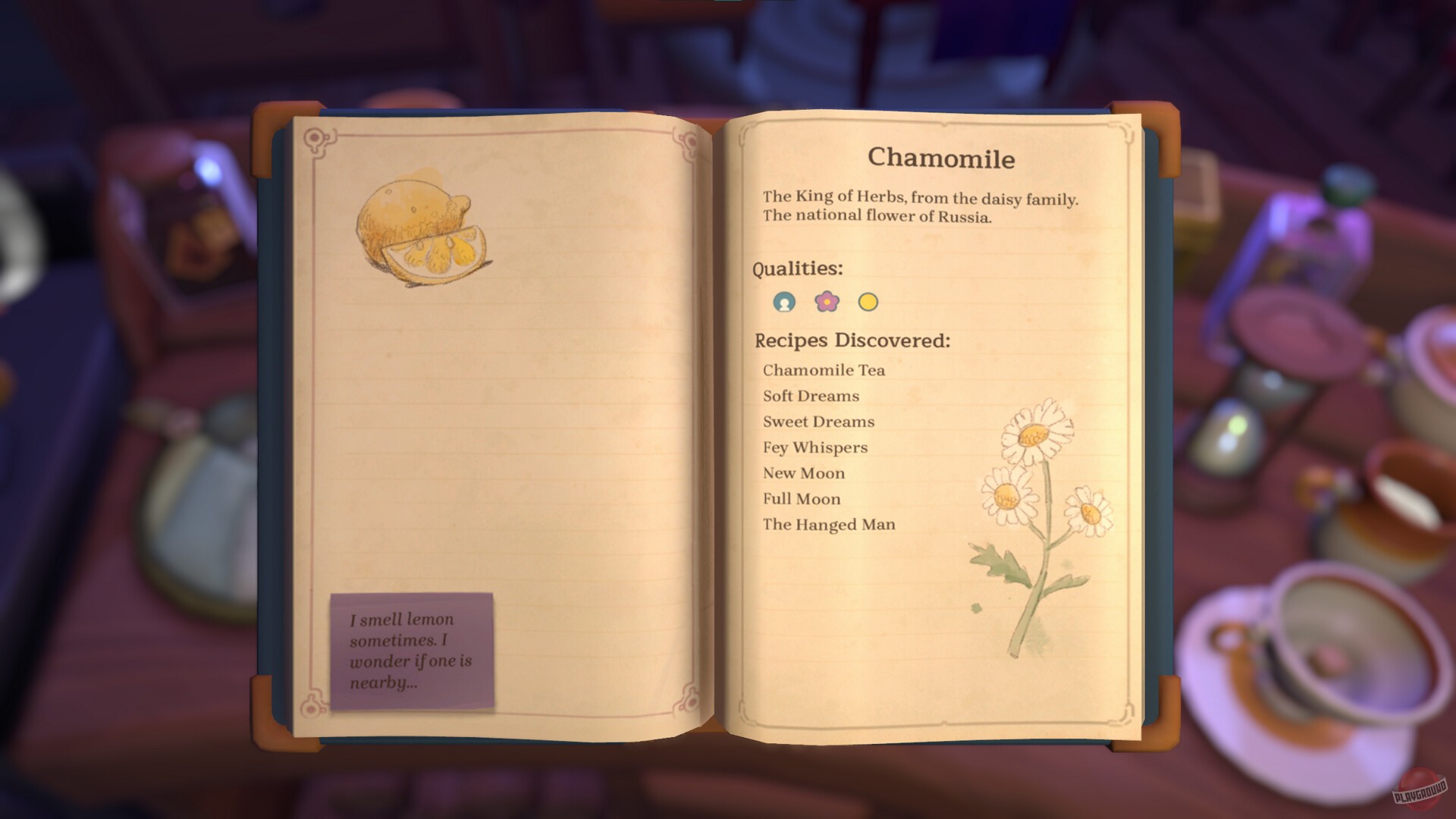 Скриншот из игры Loose Leaf: A Tea Witch Simulator - 1