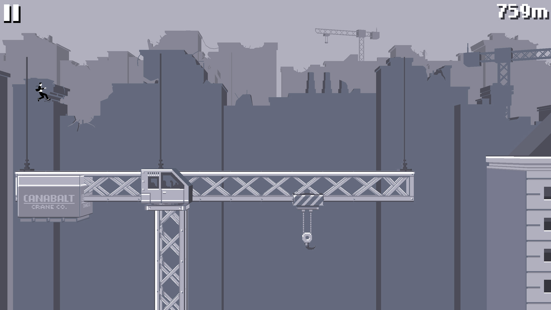 Скриншот из игры Canabalt - 4