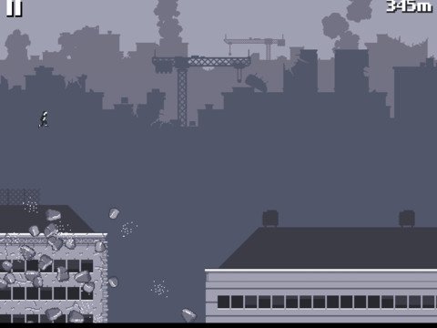 Скриншот из игры Canabalt - 1