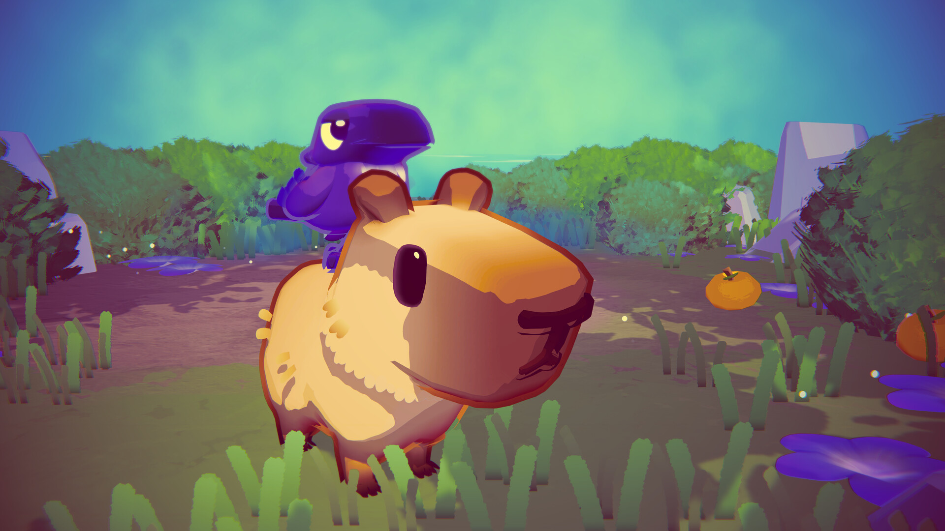 Скриншот из игры Capy Castaway - 5