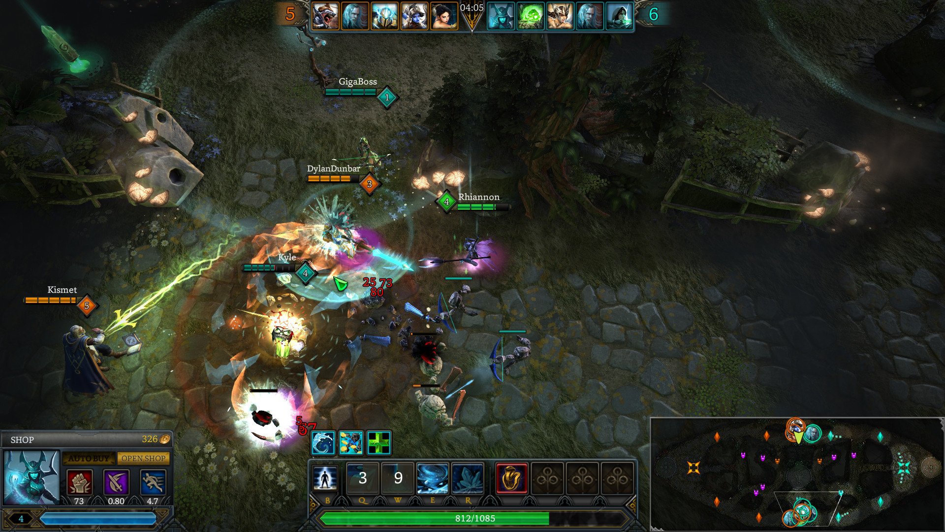 Скриншот из игры Tome: Immortal Arena - 4