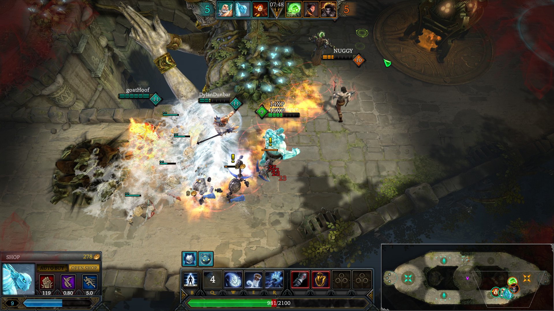 Скриншот из игры Tome: Immortal Arena - 5