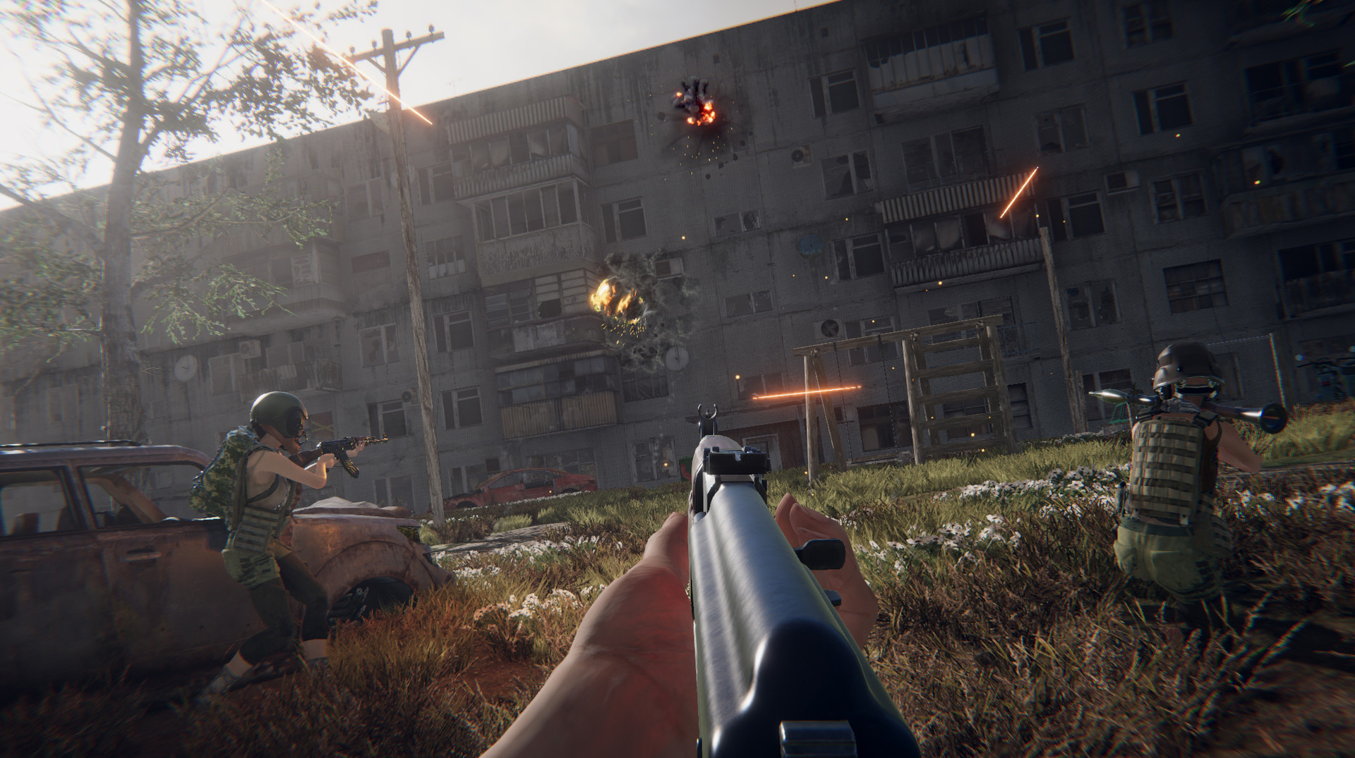 Скриншот из игры Her War - 1