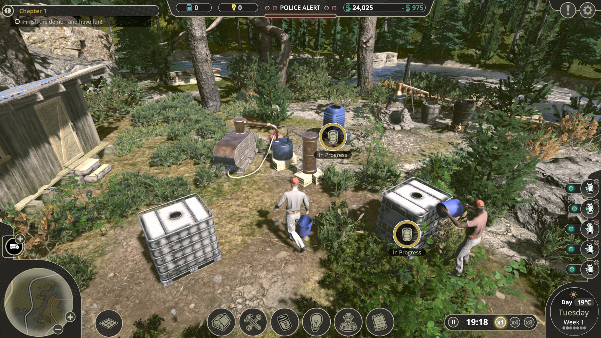 Скриншот из игры Moonshine Inc. - 1