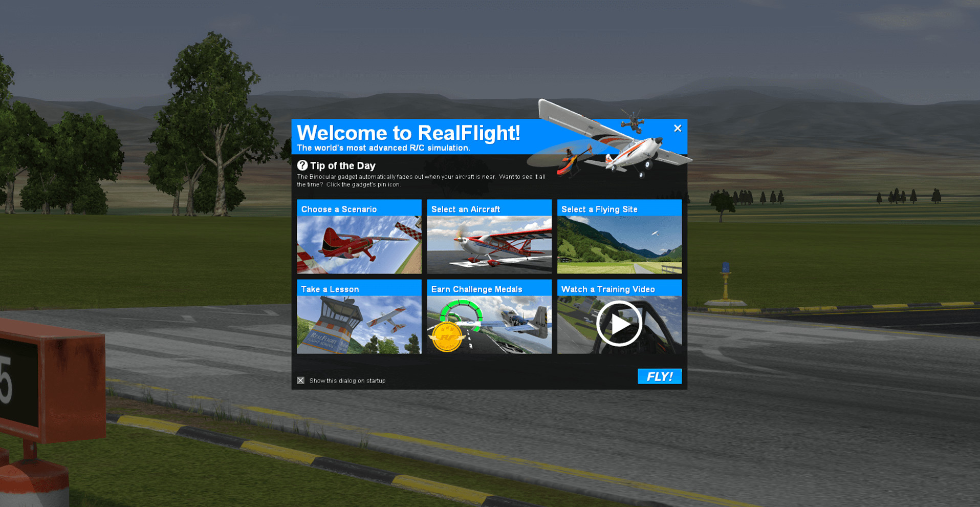 Скриншот из игры RealFlight 9 - 3