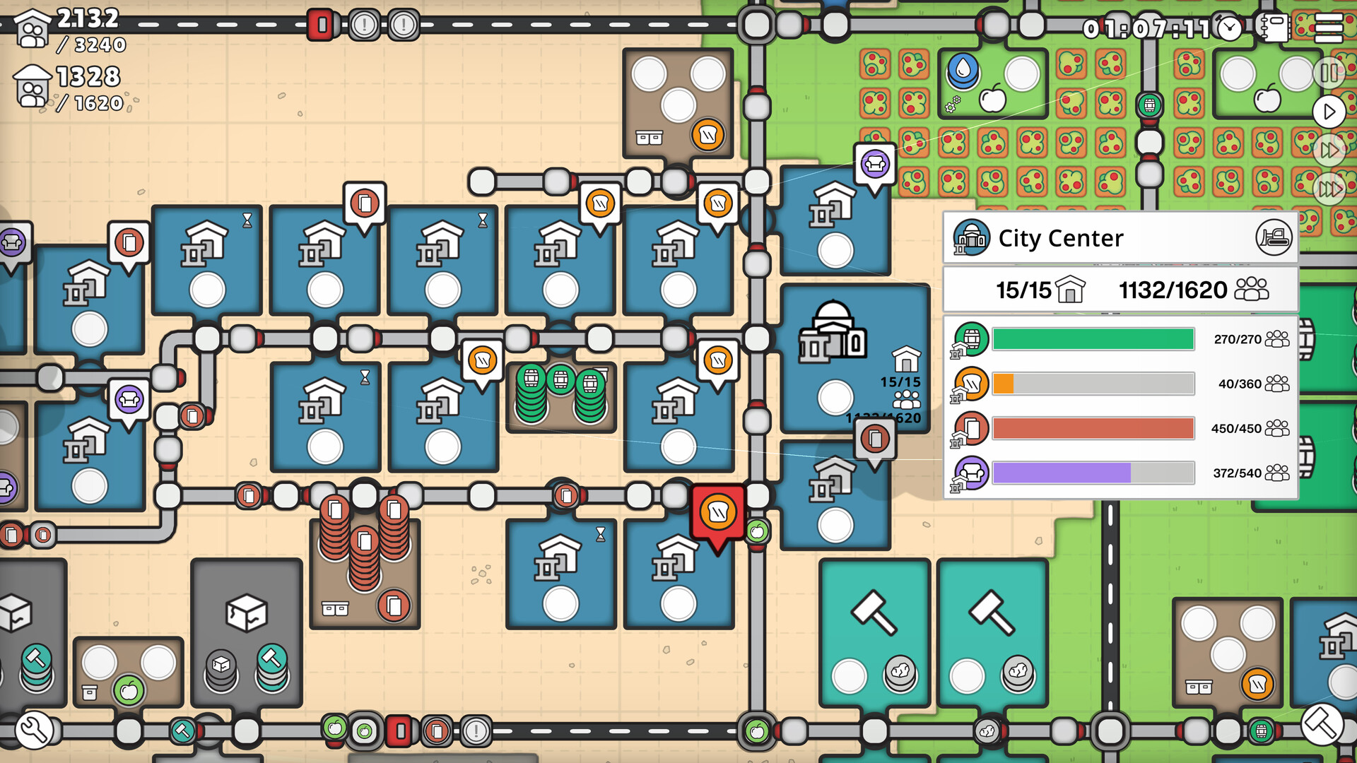 Скриншот из игры Mini Settlers - 19