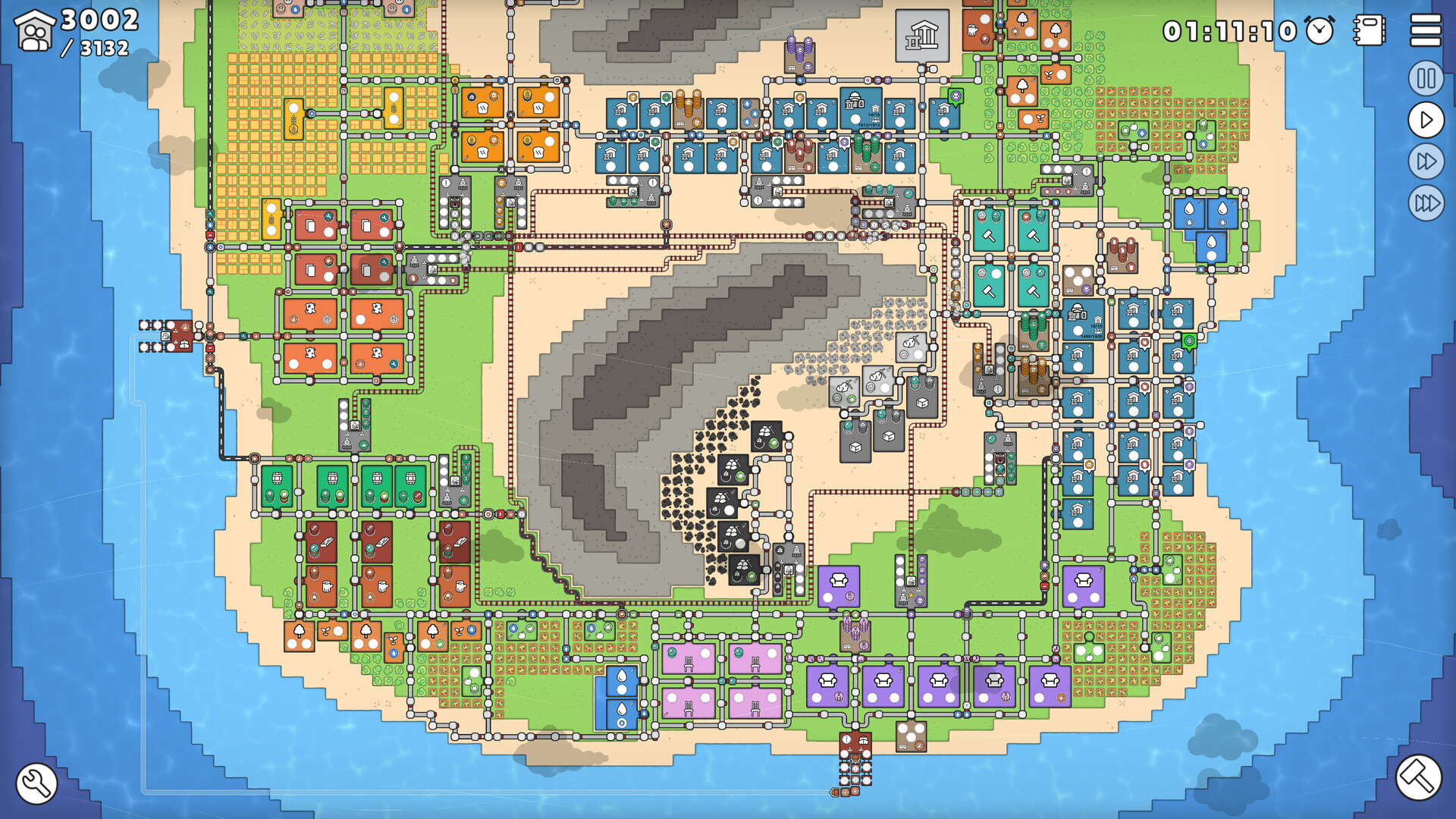 Скриншот из игры Mini Settlers - 15