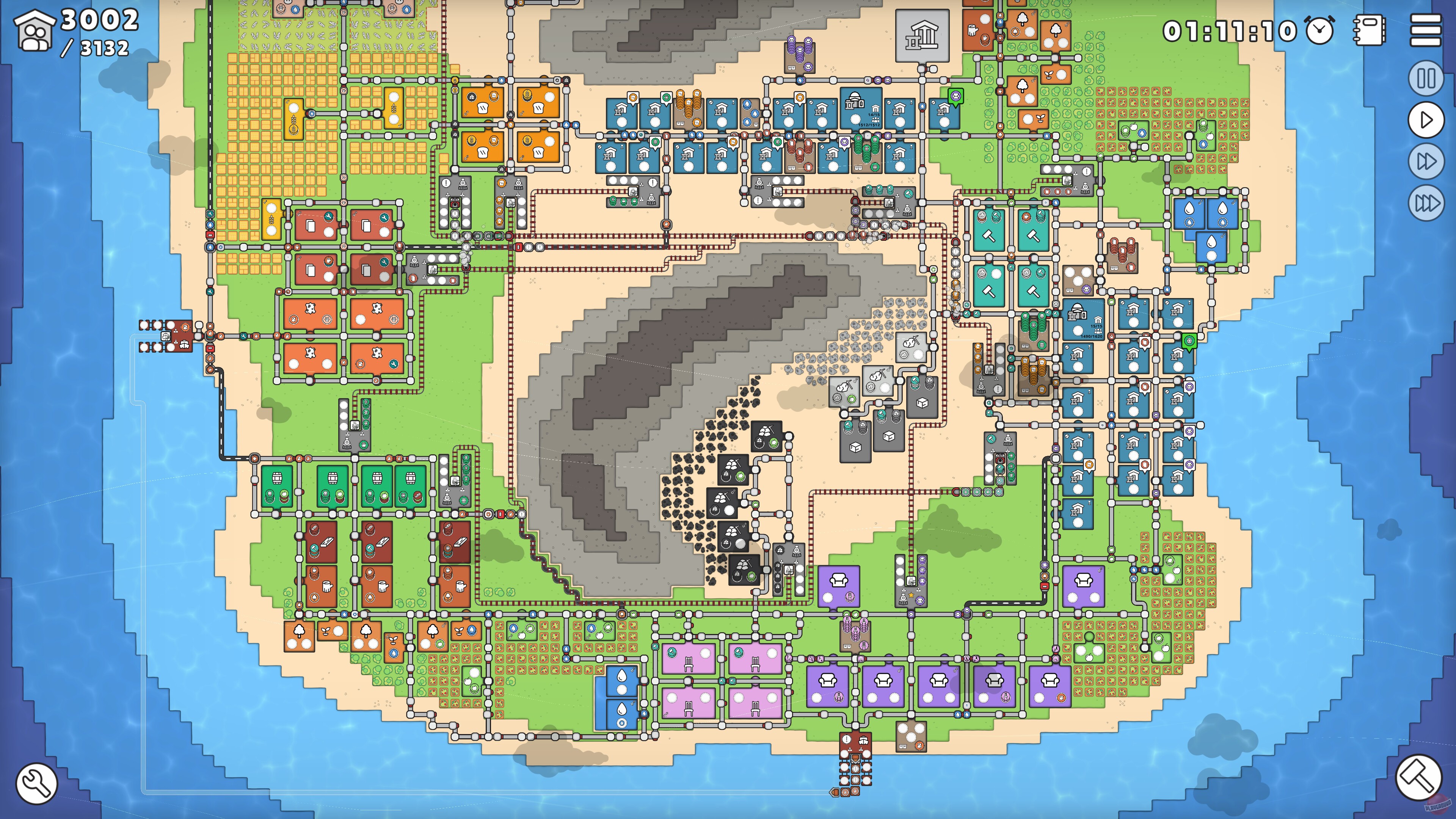 Скриншот из игры Mini Settlers - 11