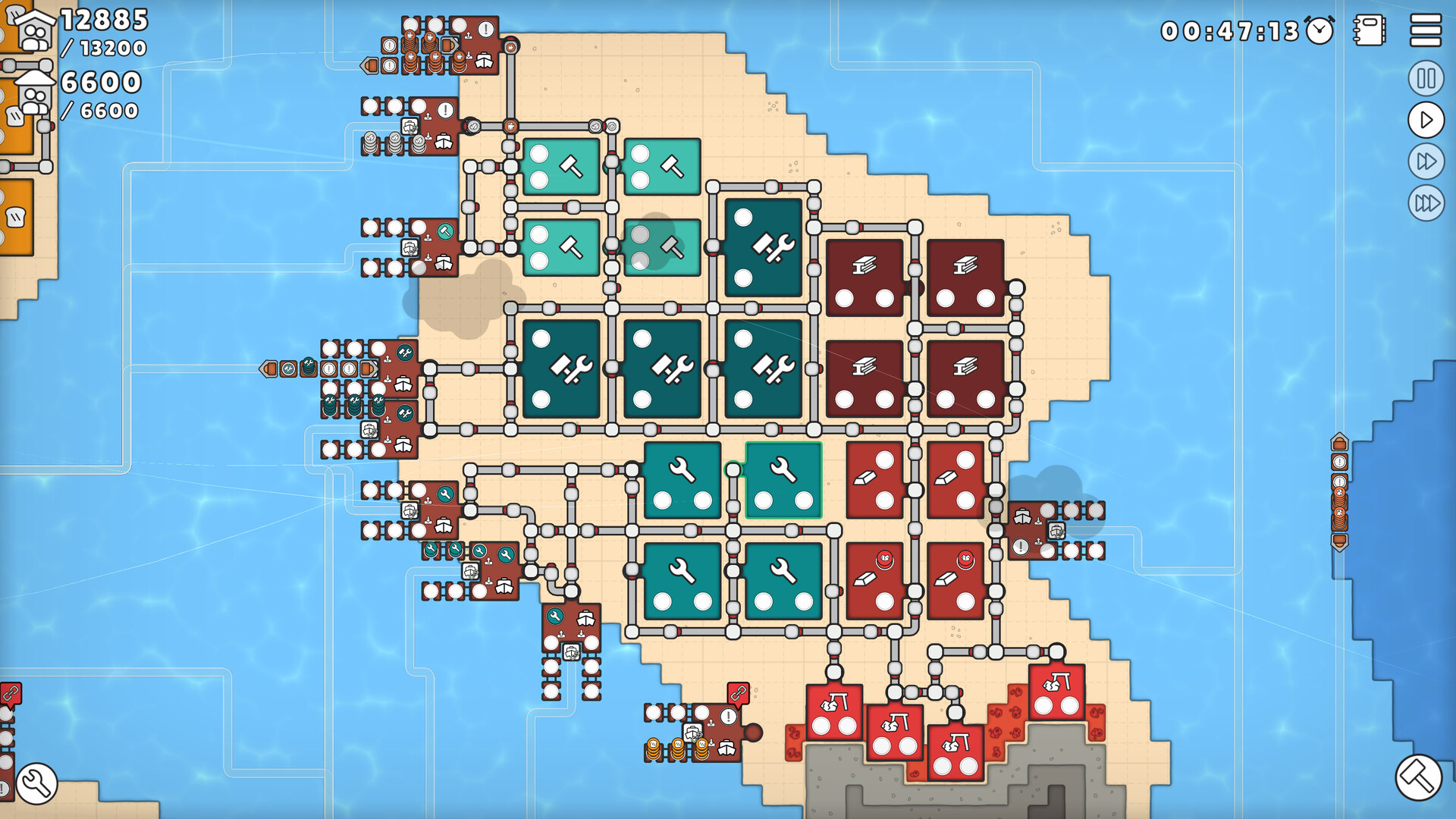 Скриншот из игры Mini Settlers - 6