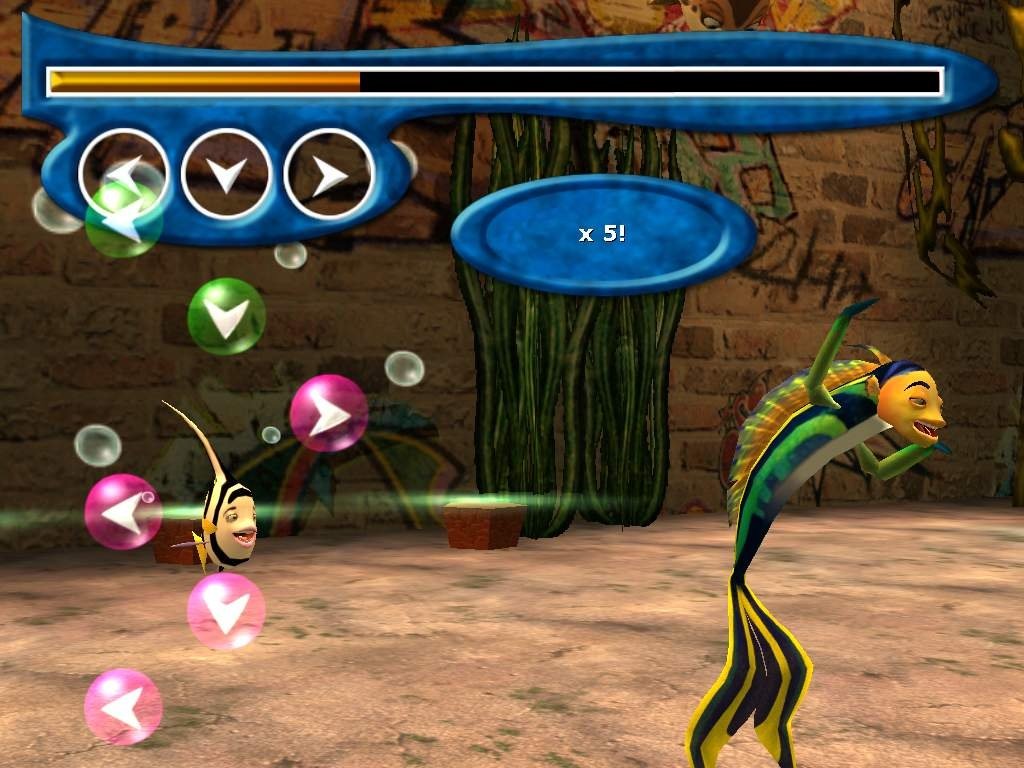 Скриншот из игры DreamWorks' Shark Tale - 3