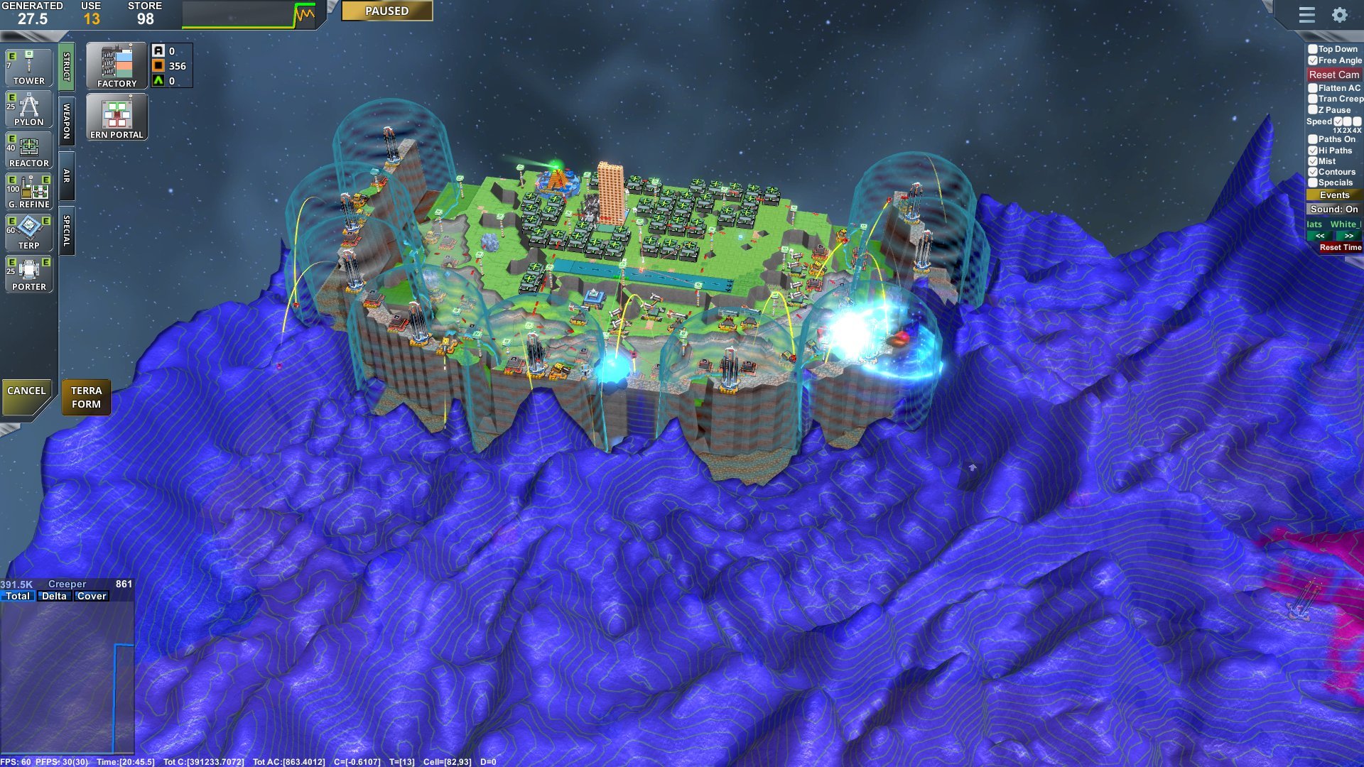 Скриншот из игры Creeper World 4 - 25