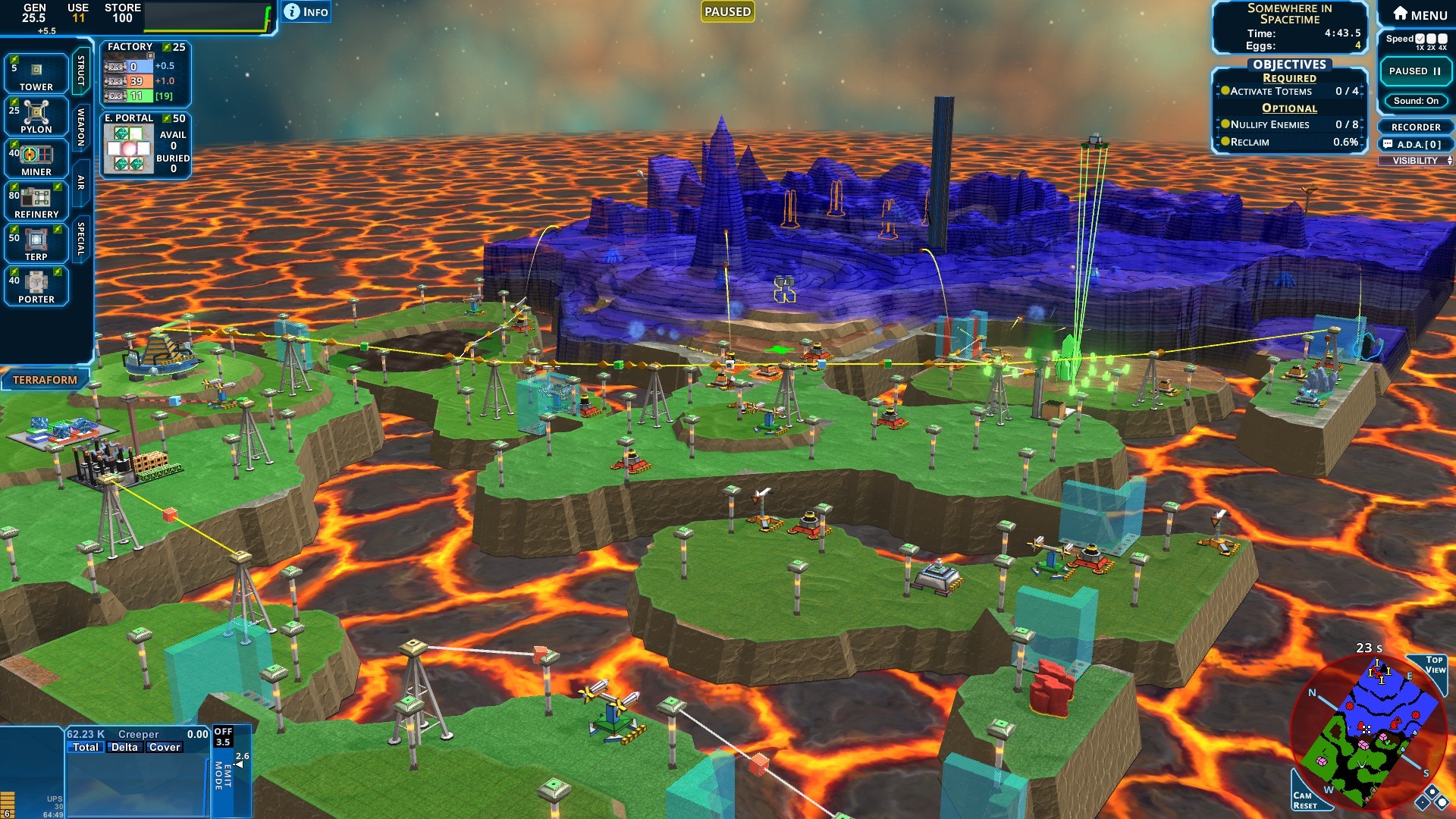 Скриншот из игры Creeper World 4 - 14