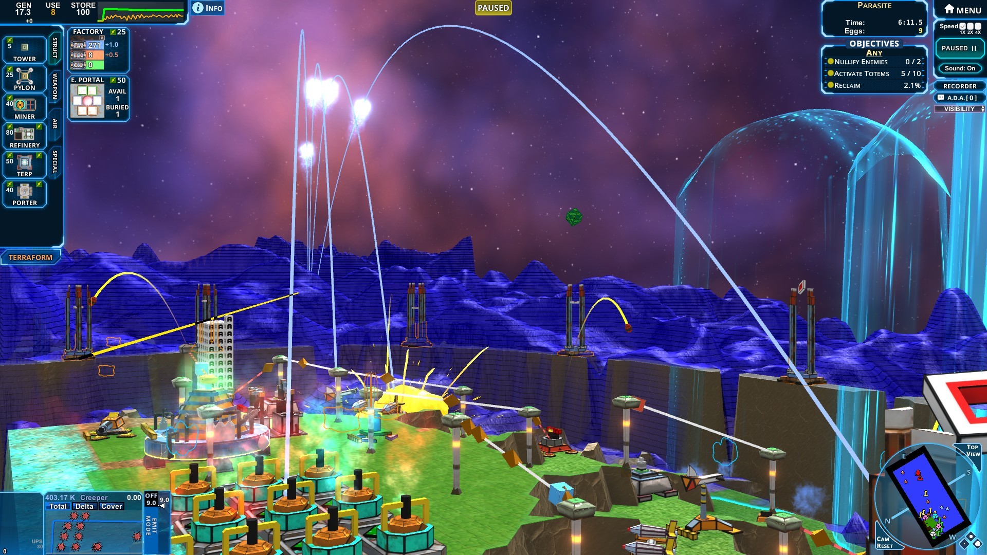 Скриншот из игры Creeper World 4 - 30