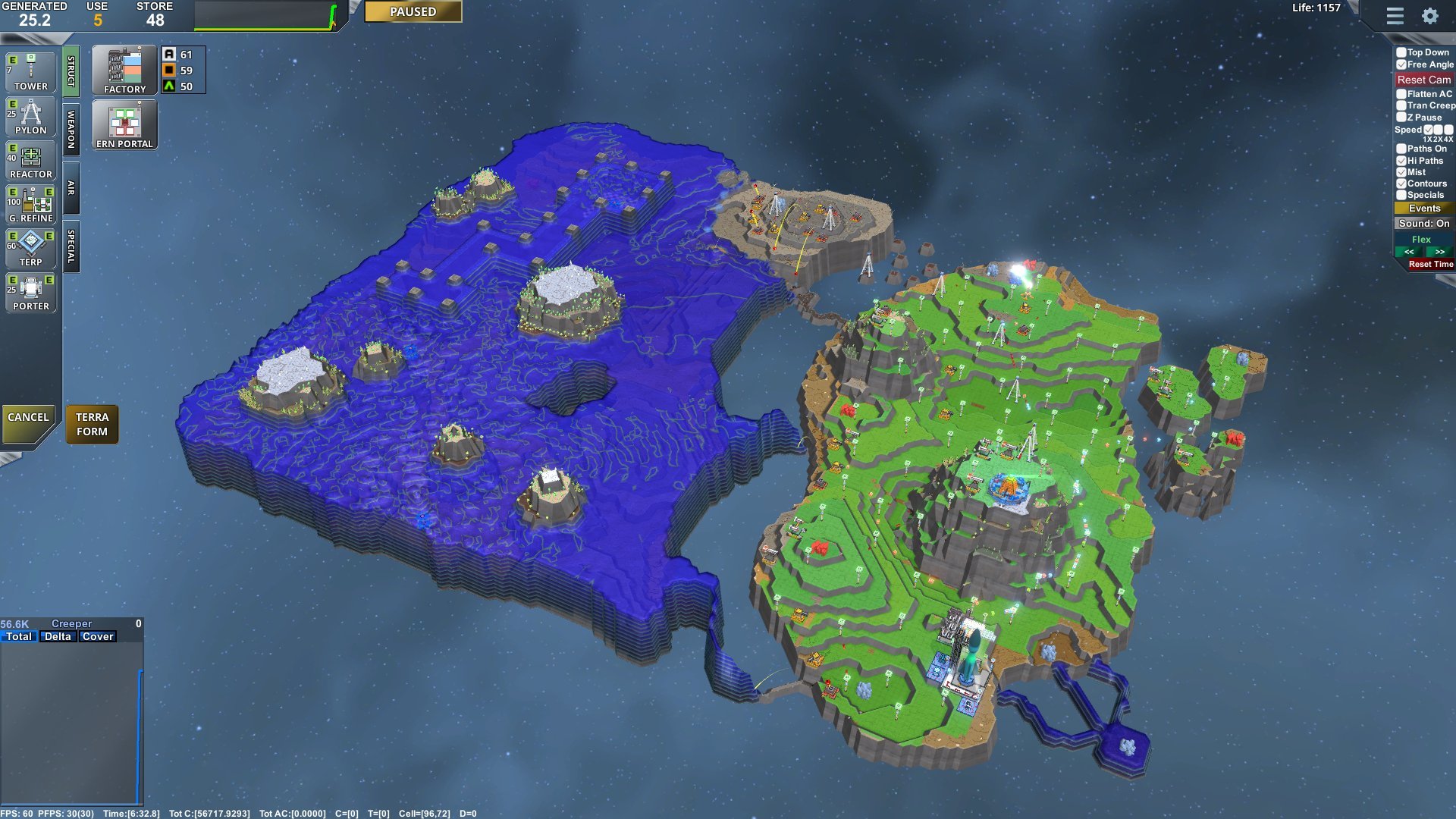 Скриншот из игры Creeper World 4 - 41