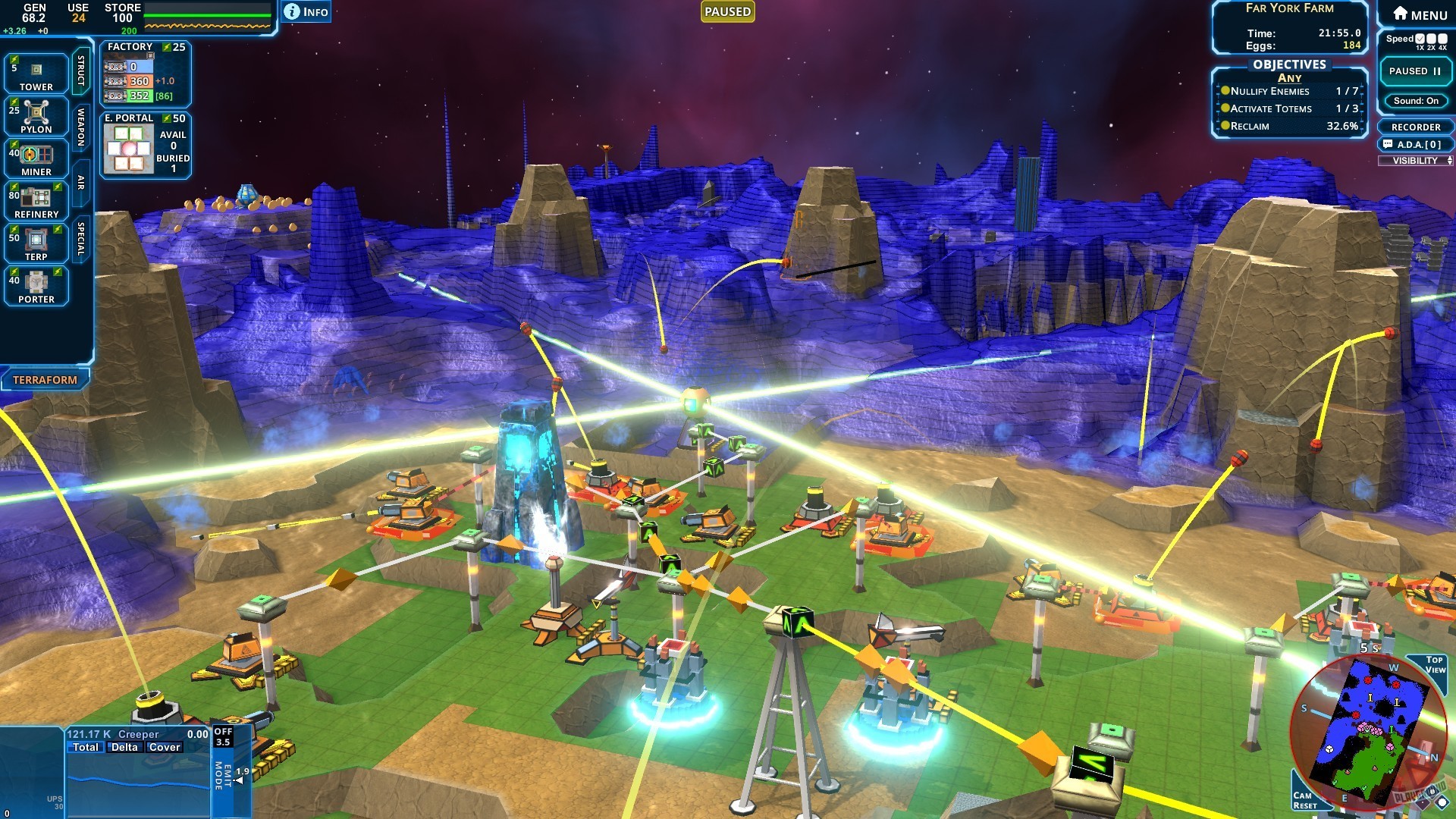 Скриншот из игры Creeper World 4 - 40