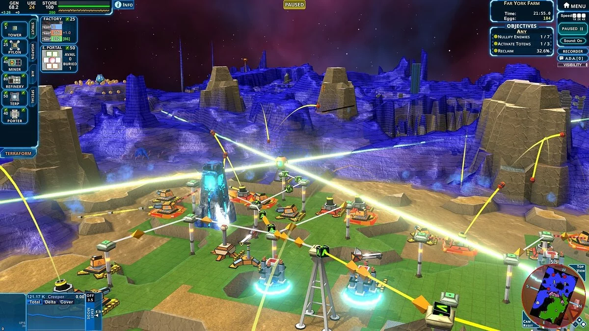 Скриншот из игры Creeper World 4 - 16