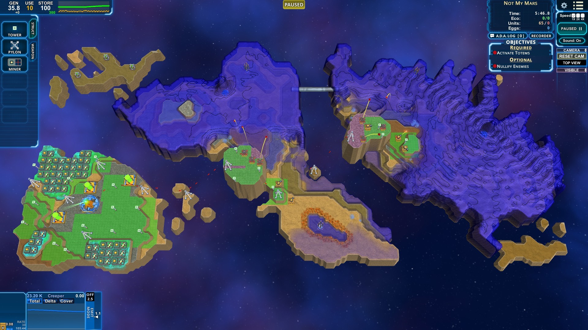 Скриншот из игры Creeper World 4 - 3