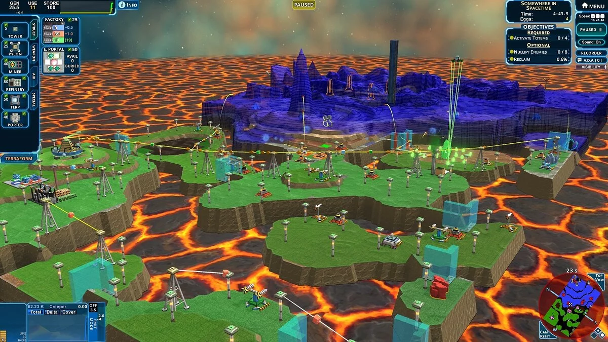 Скриншот из игры Creeper World 4 - 23