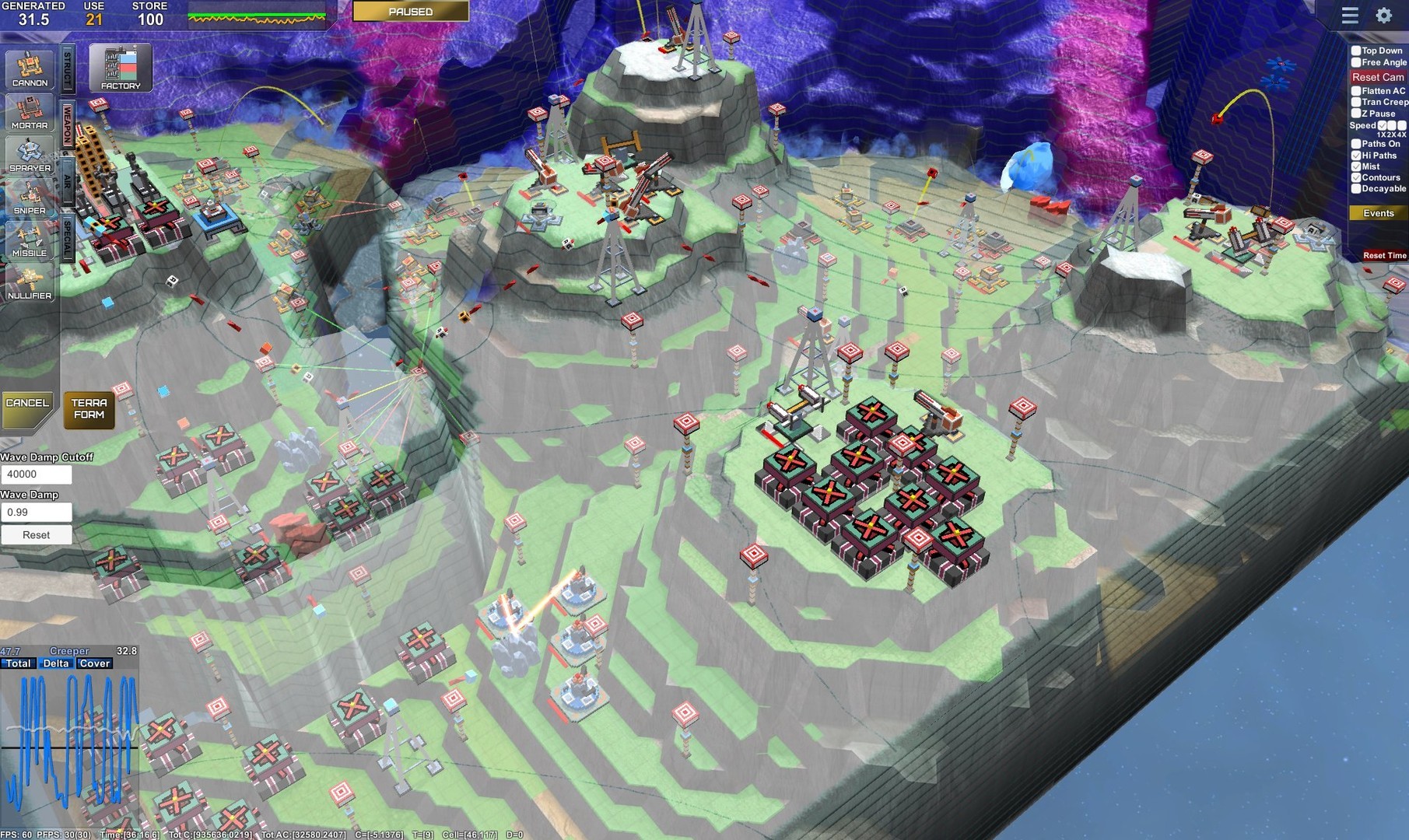 Скриншот из игры Creeper World 4 - 34