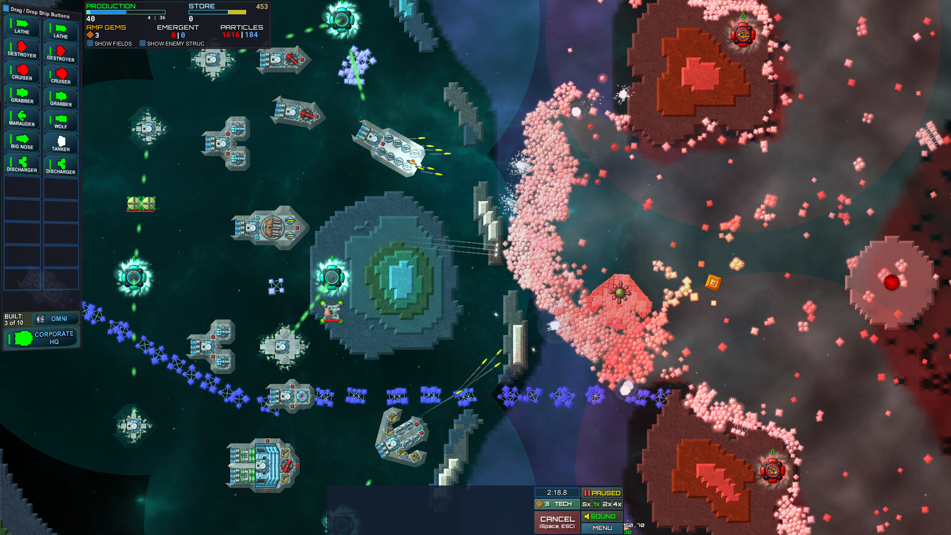 Скриншот из игры Particle Fleet: Emergence - 12