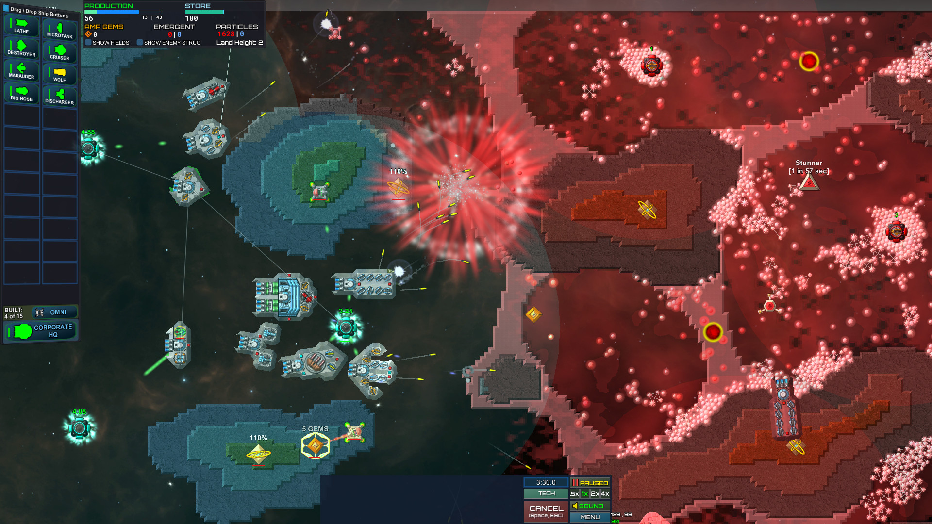 Скриншот из игры Particle Fleet: Emergence - 4