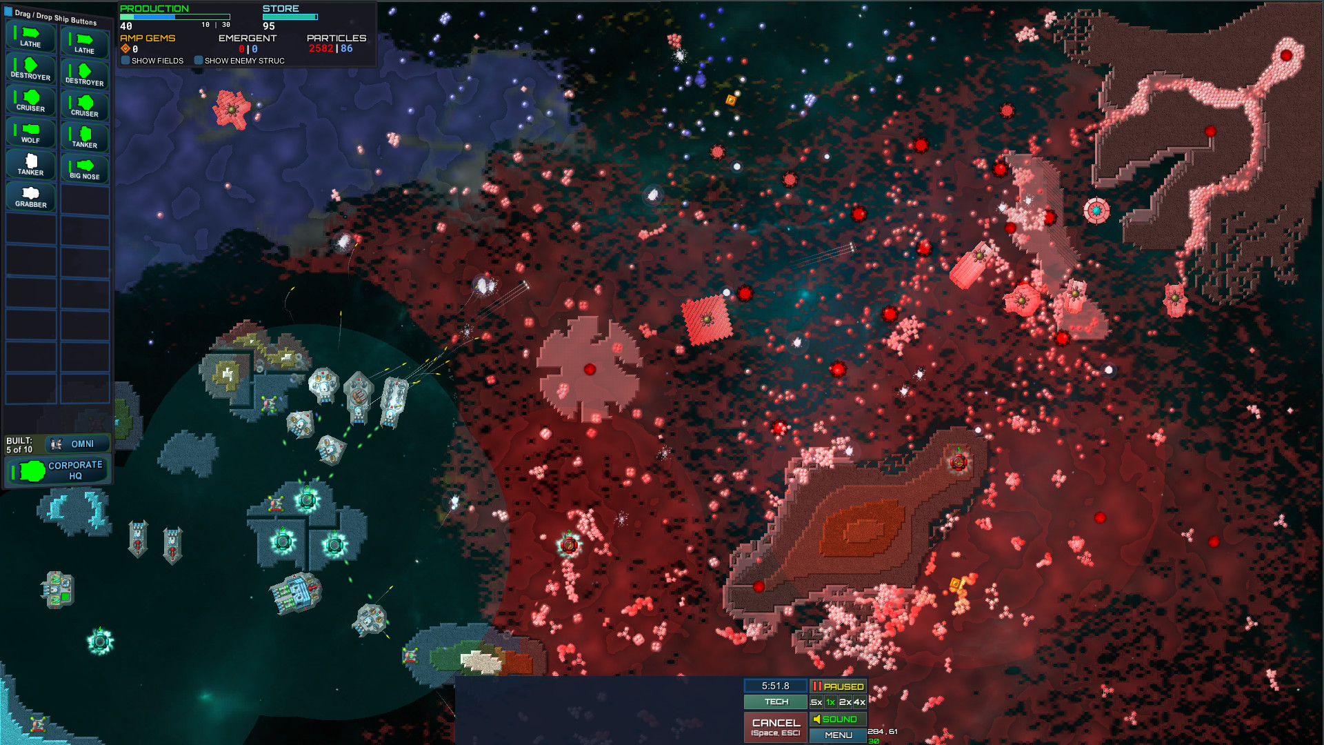 Скриншот из игры Particle Fleet: Emergence - 11