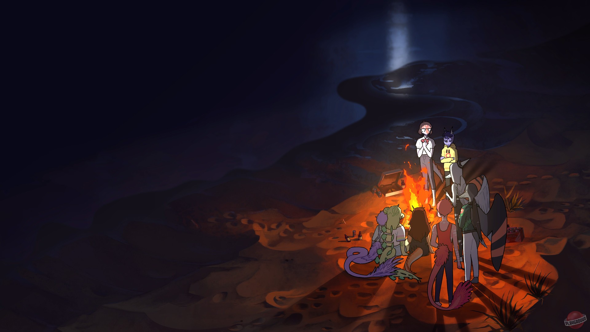 Скриншот из игры Goodbye Volcano High - 18