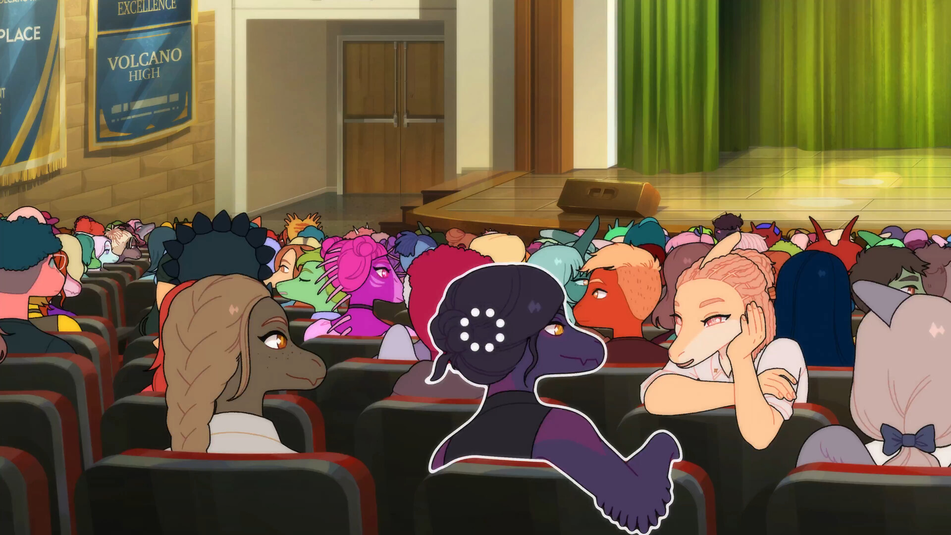 Скриншот из игры Goodbye Volcano High - 27