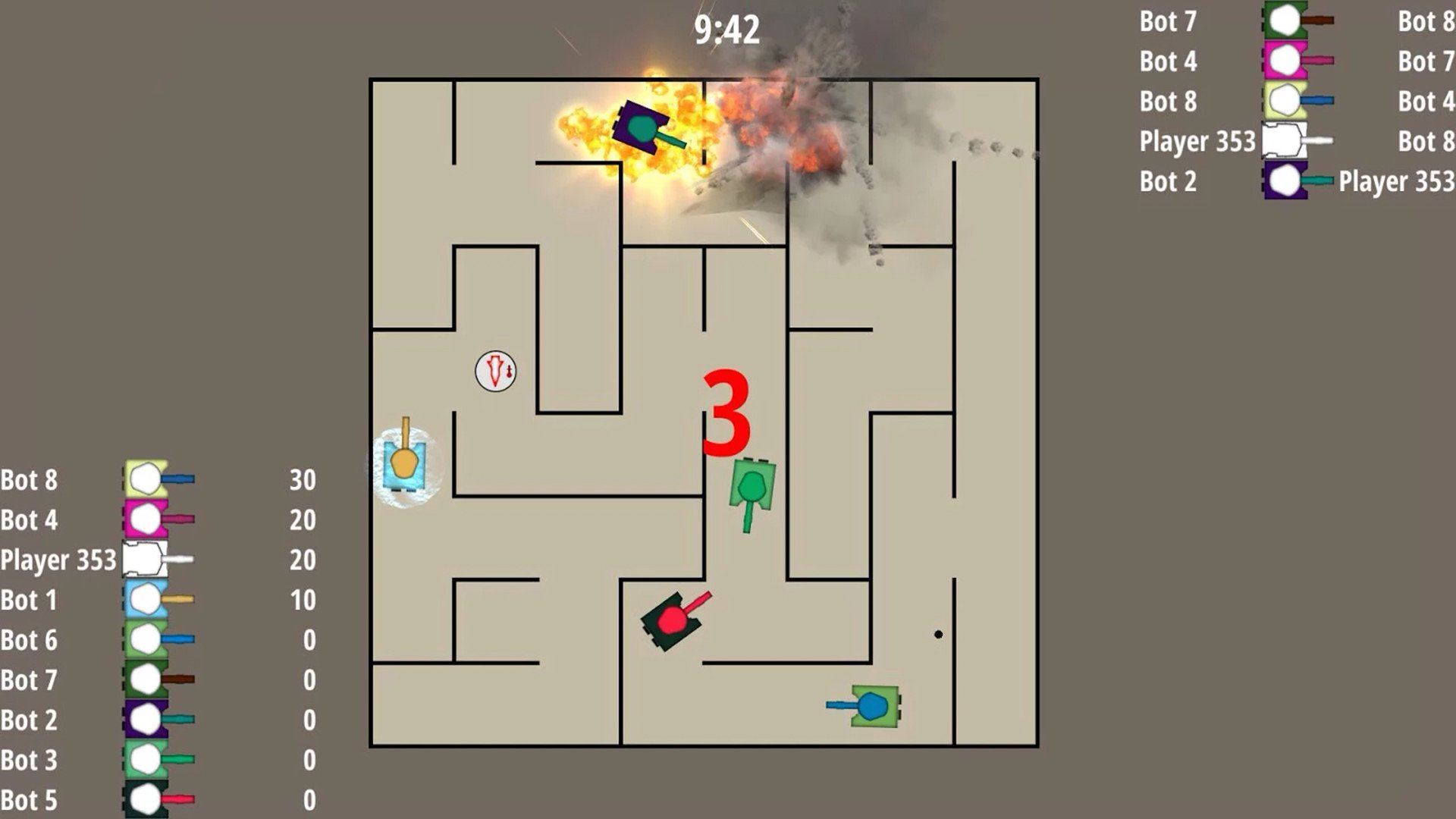 Скриншот из игры Panzer Warfare - 4