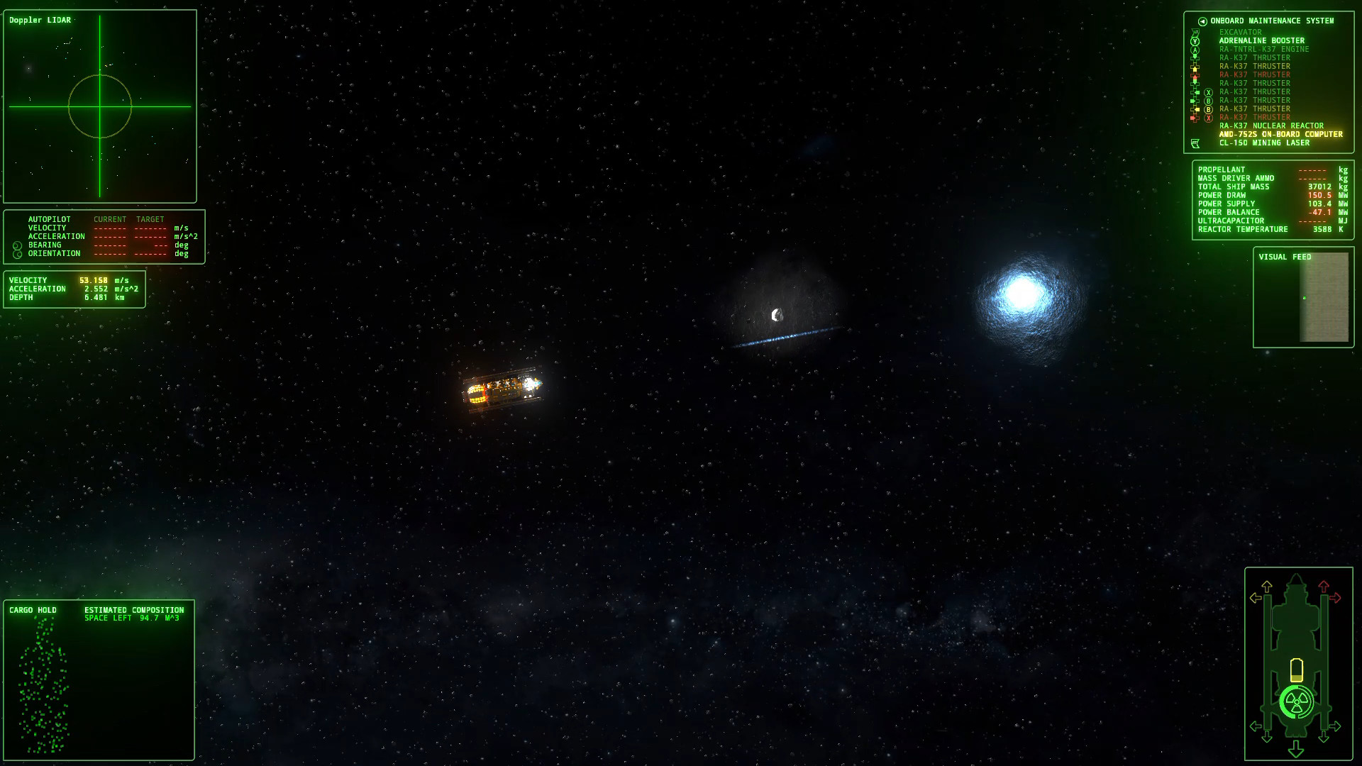 Скриншот из игры Rings of Saturn - 2