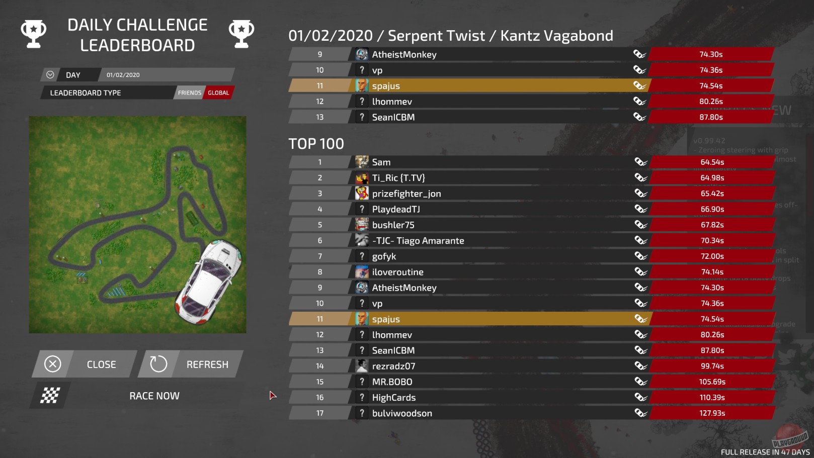 Скриншот из игры Bloody Rally Show - 21