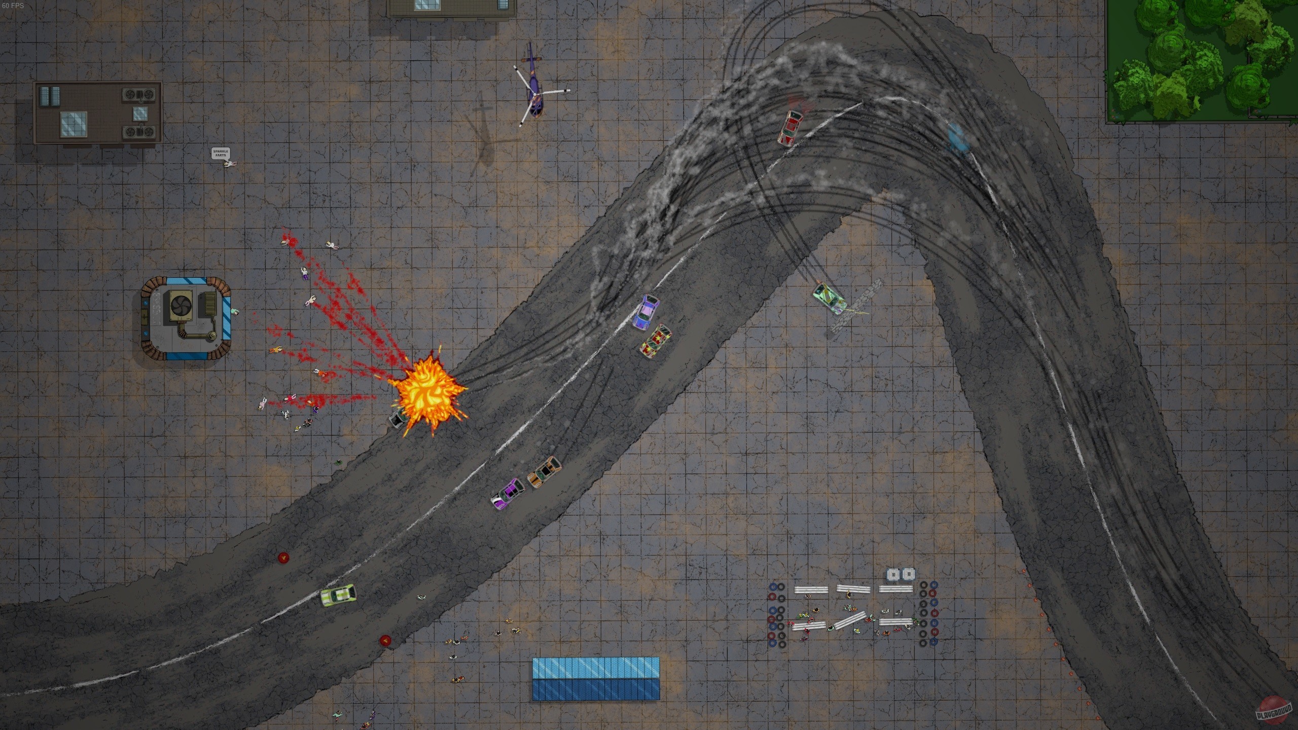 Скриншот из игры Bloody Rally Show - 5