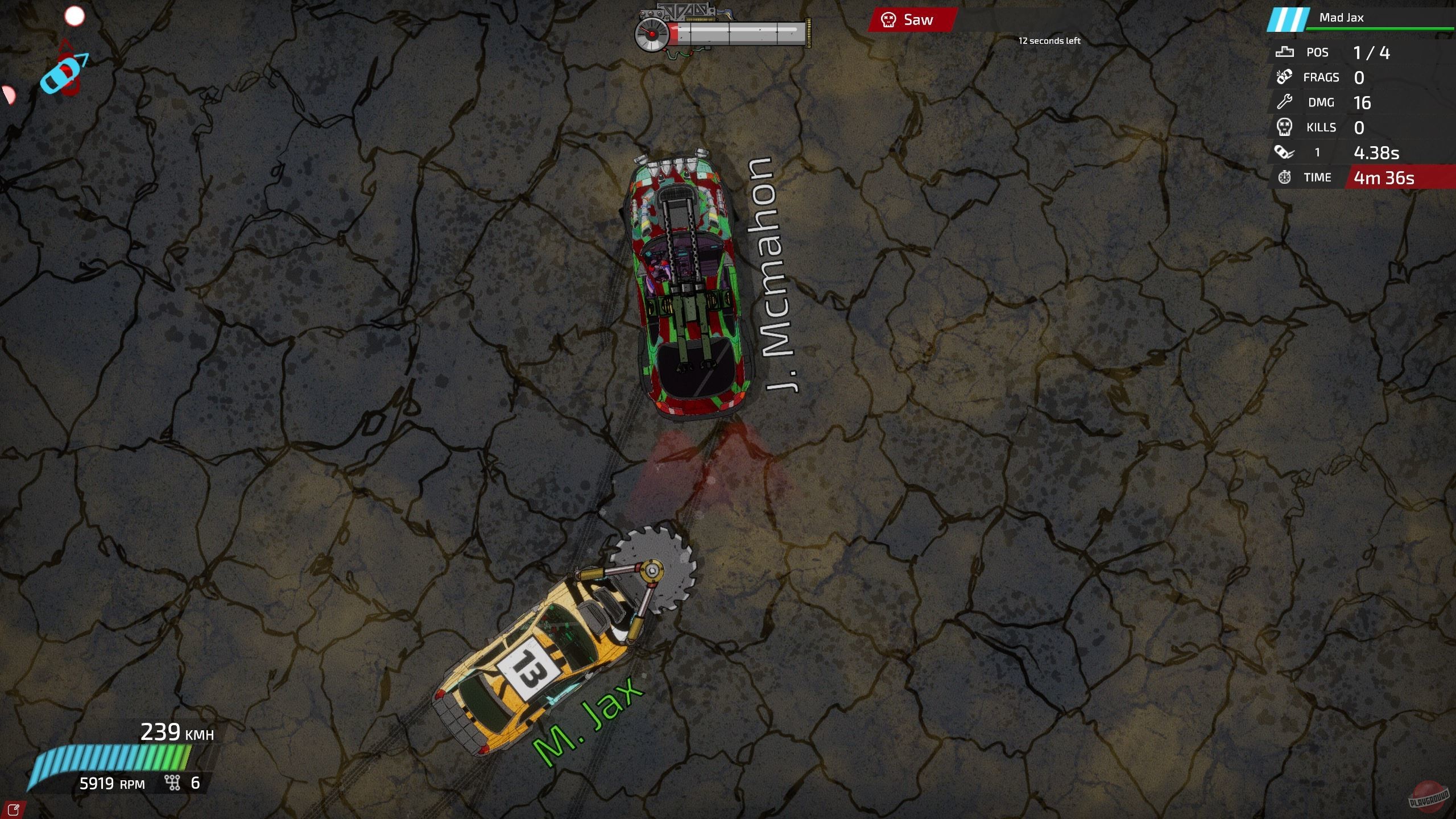 Скриншот из игры Bloody Rally Show - 19