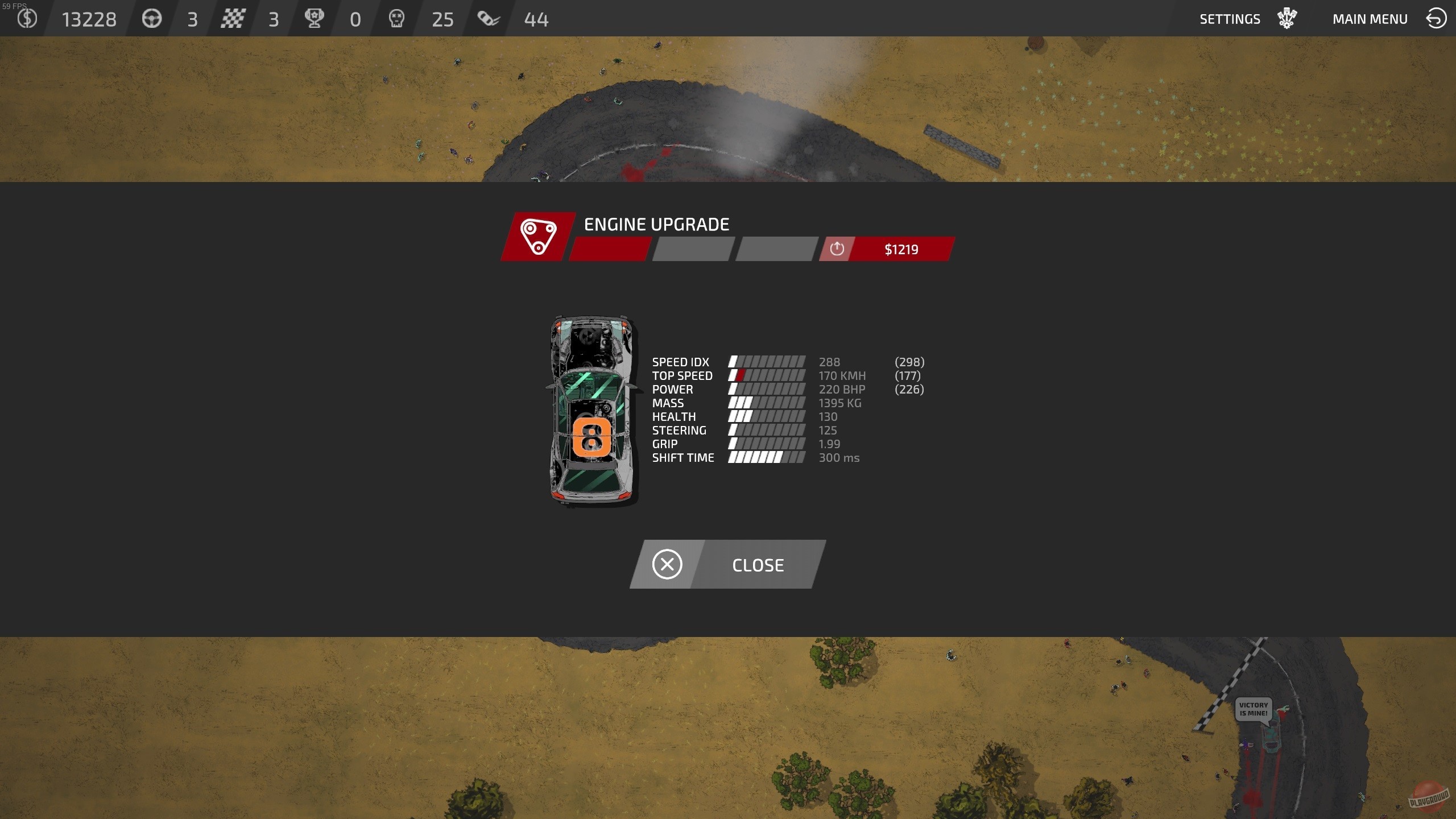 Скриншот из игры Bloody Rally Show - 11