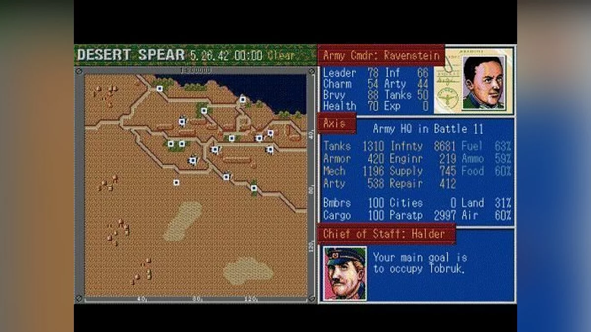 Скриншот из игры Operation Europe: Path to Victory 1939-45 - 6