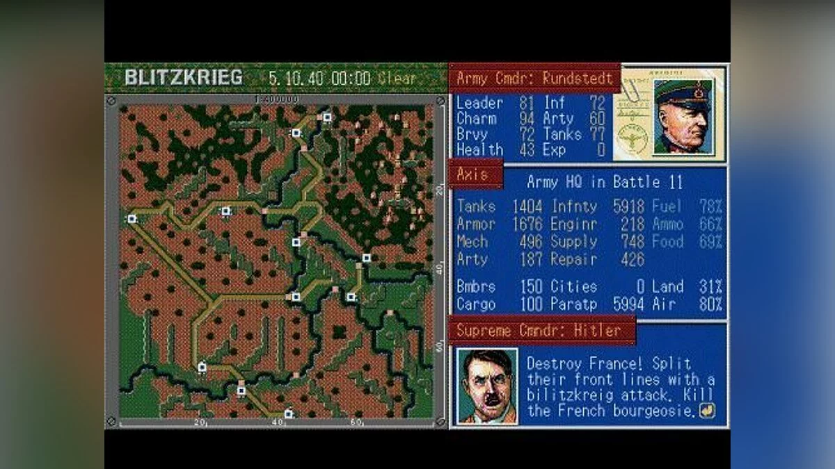 Скриншот из игры Operation Europe: Path to Victory 1939-45 - 9