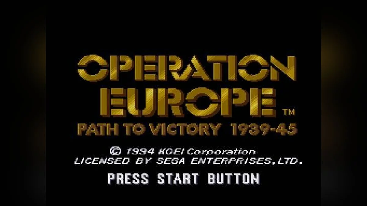 Скриншот из игры Operation Europe: Path to Victory 1939-45 - 1