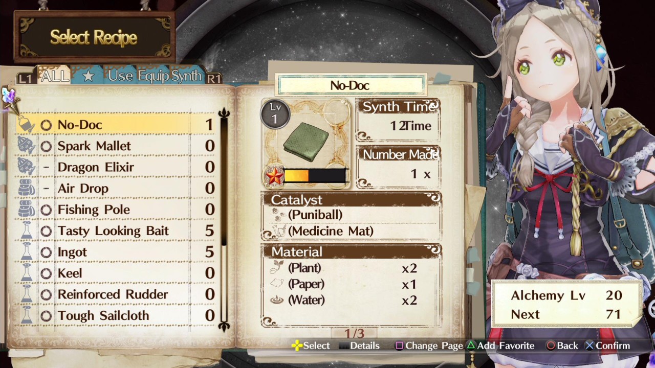 Скриншот из игры Atelier Firis: The Alchemist and the Mysterious Journey - 32